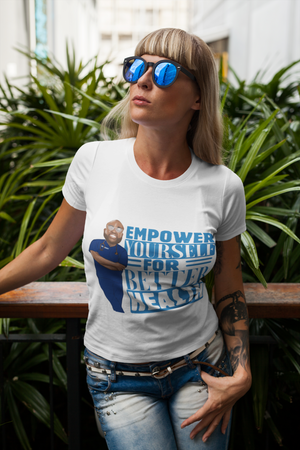 Empower Yourself For Better Health (caricature) Women's Tee